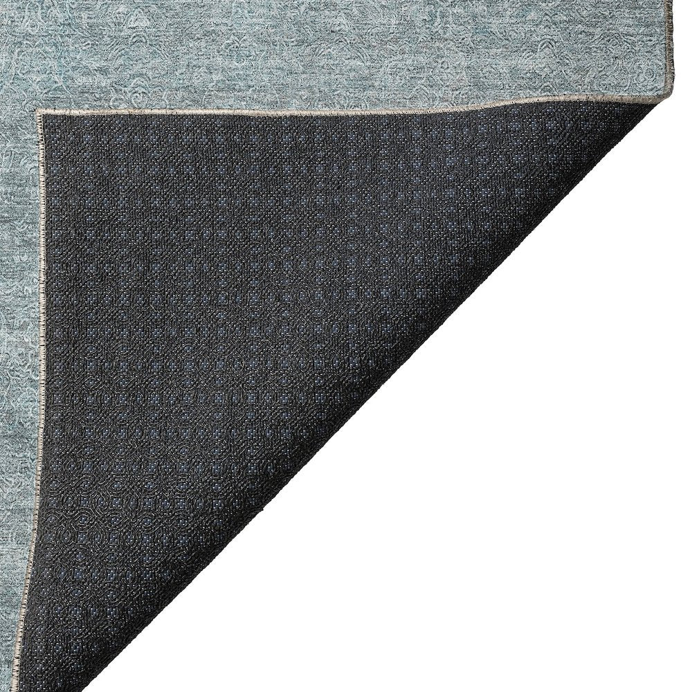 Luxury Washable Indoor/Outdoor Burano Seafoam 10' x 14' Rug