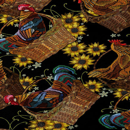 Indoor/Outdoor Kendall KE2 Black Washable 9' x 12' Rug