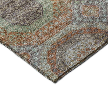 Indoor/Outdoor Karaj Paprika 10' x 14' Rug