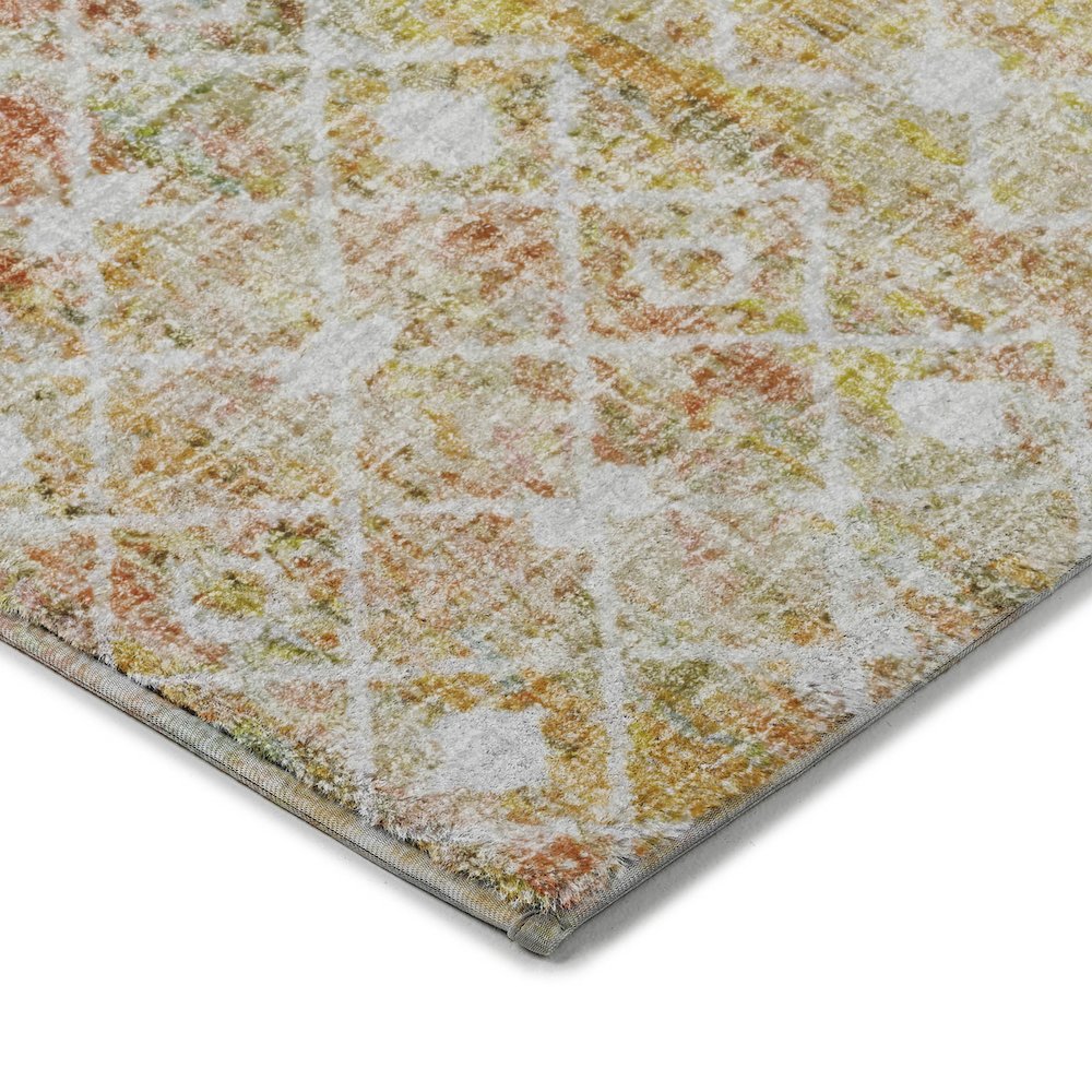 Luxury Washable Lorenzo Peach 10' x 14' Rug