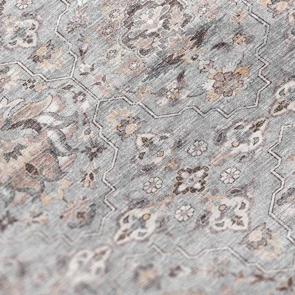 Indoor/Outdoor Marbella MB4 Silver Washable 5' x 7'6" Rug