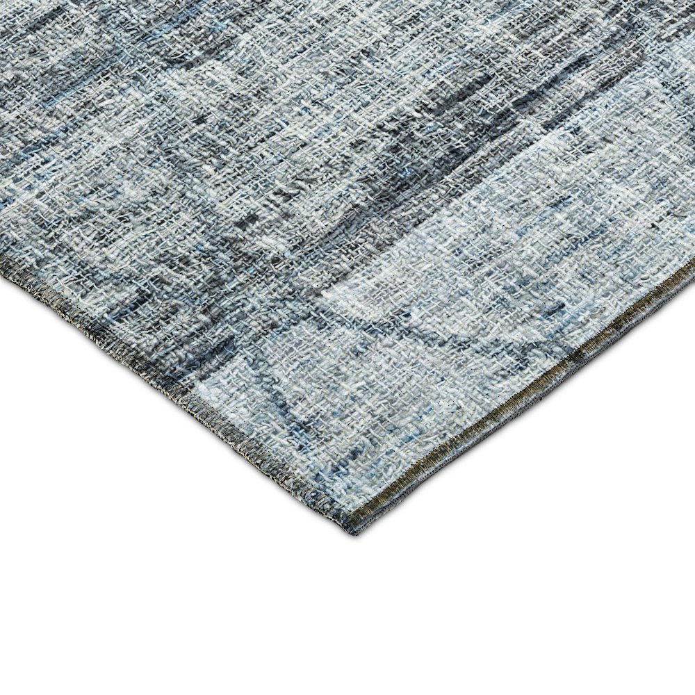 Luxury Washable Indoor/Outdoor Portico Blue 10' x 14' Rug