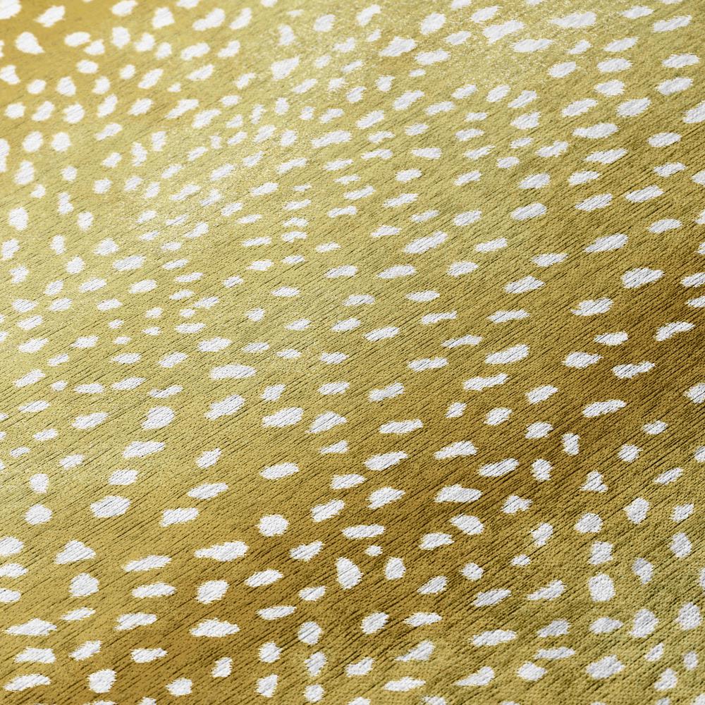 Indoor/Outdoor Mali ML3 Gold Washable 5' x 7'6" Rug