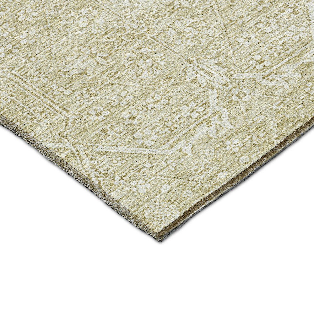 Luxury Washable Indoor/Outdoor Solace Beige 10' x 14' Rug
