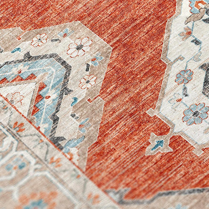 Indoor/Outdoor Marbella MB1 Spice Washable 5' x 7'6" Rug