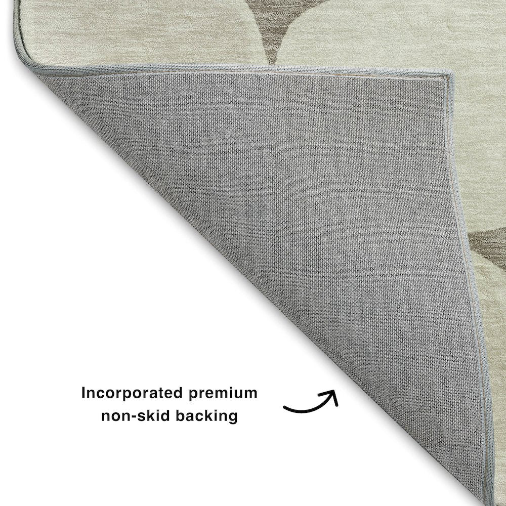 Luxury Washable Indoor/Outdoor The Reserve Taupe 10' x 14' Rug