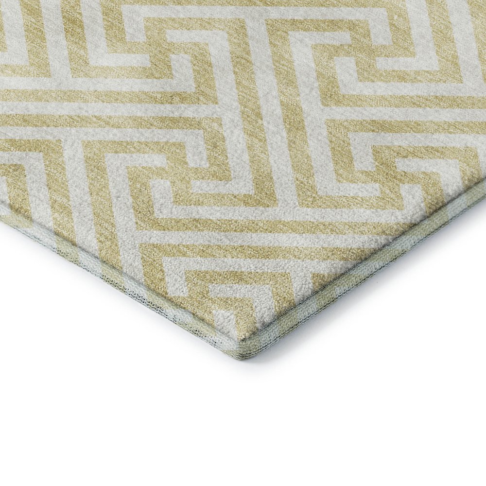 Luxury Washable Indoor/Outdoor The Reserve Wheat 10' x 14' Rug