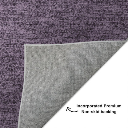 Luxury Washable Voyage VY2 Purple 10' x 14' Rug