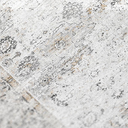 Indoor/Outdoor Marbella MB2 Linen Washable 6' x 6' Round Rug