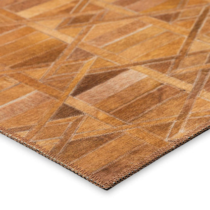 Indoor/Outdoor Durango SS4 Spice Washable 6' x 6' Round Rug