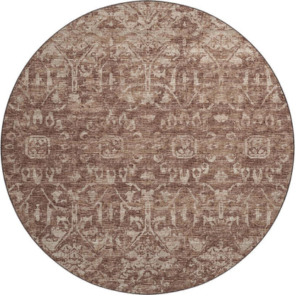 Aberdeen AB1 Mink 8' x 8' Round Rug