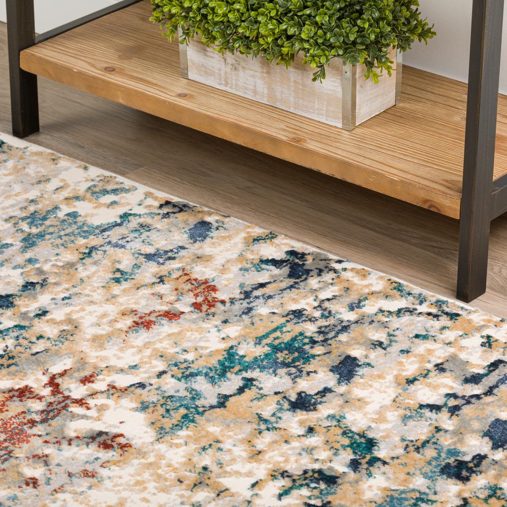 Karma KM26 Multi 1'8" x 2'6" Rug