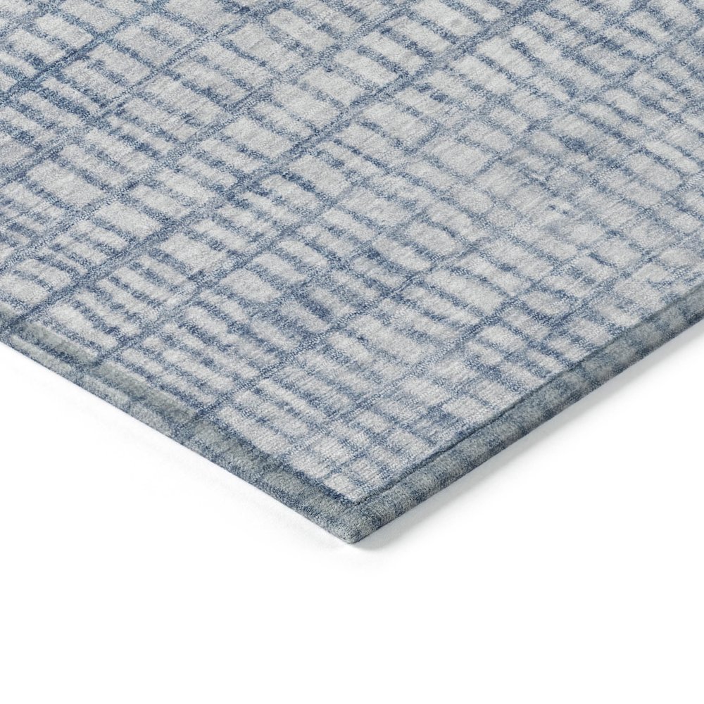 Machine Washable Indoor/Outdoor Chantille Sky 1'8" x 2'6" Rug