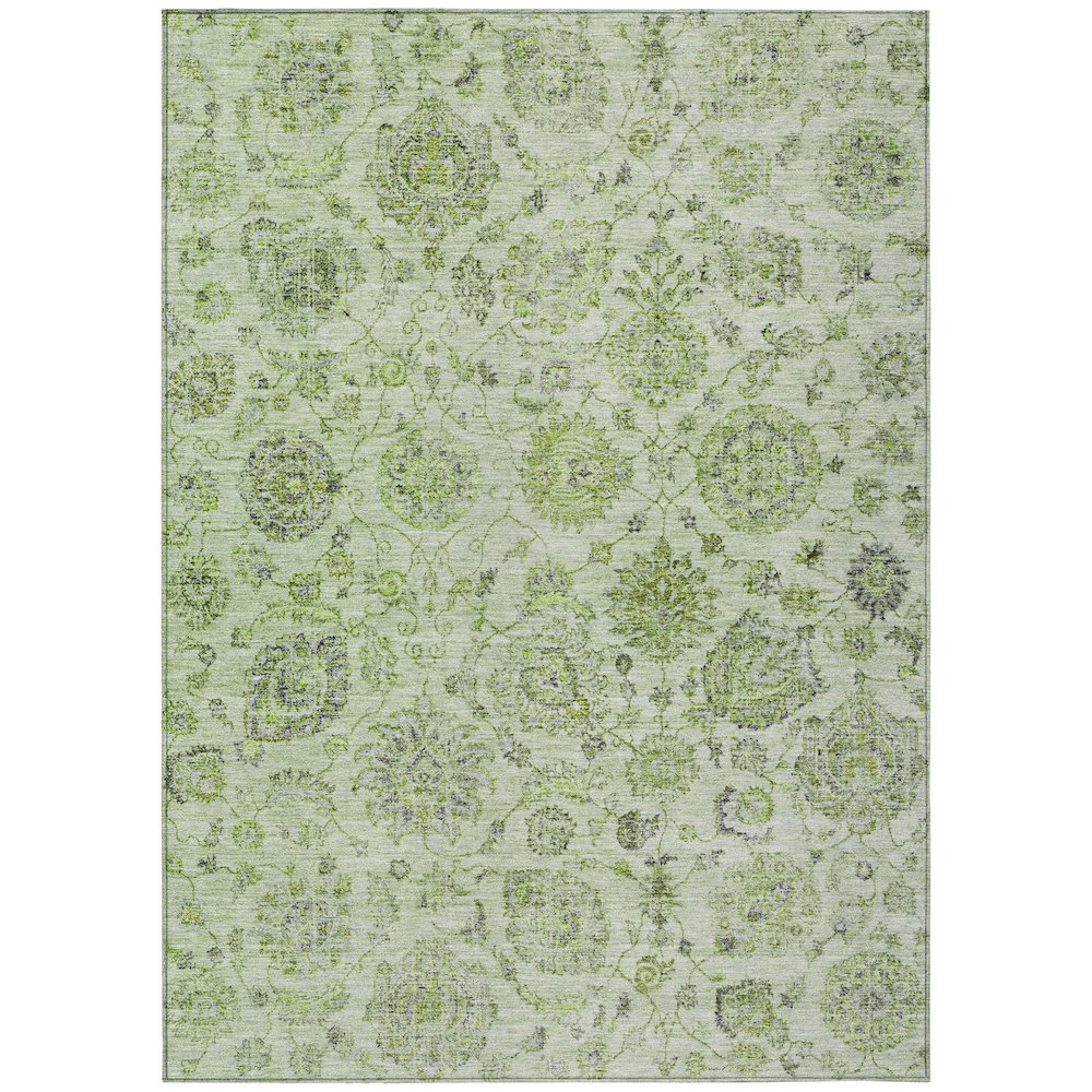 Machine Washable Indoor/Outdoor Chantille Aloe 2'6" x 3'10" Rug