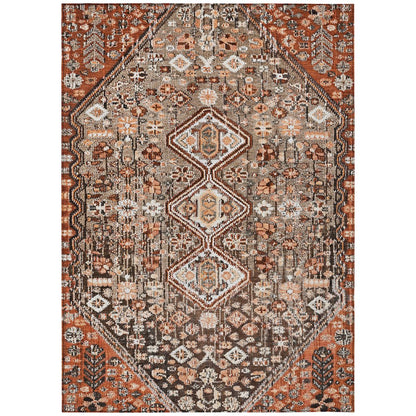 Machine Washable Indoor/Outdoor Chantille Fudge 2'6" x 3'10" Rug