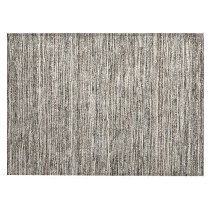 Machine Washable Indoor/Outdoor Chantille Beige 1'8" x 2'6" Rug