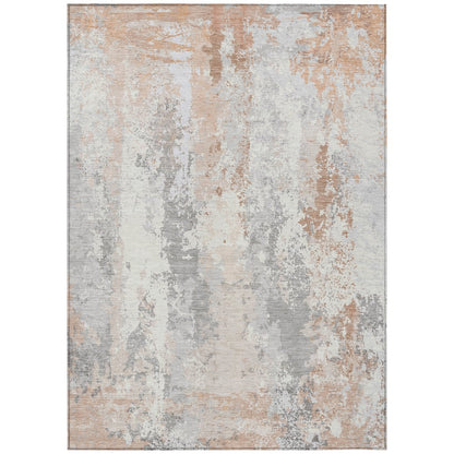 Machine Washable Indoor/Outdoor Chantille Coral 2'6" x 3'10" Rug