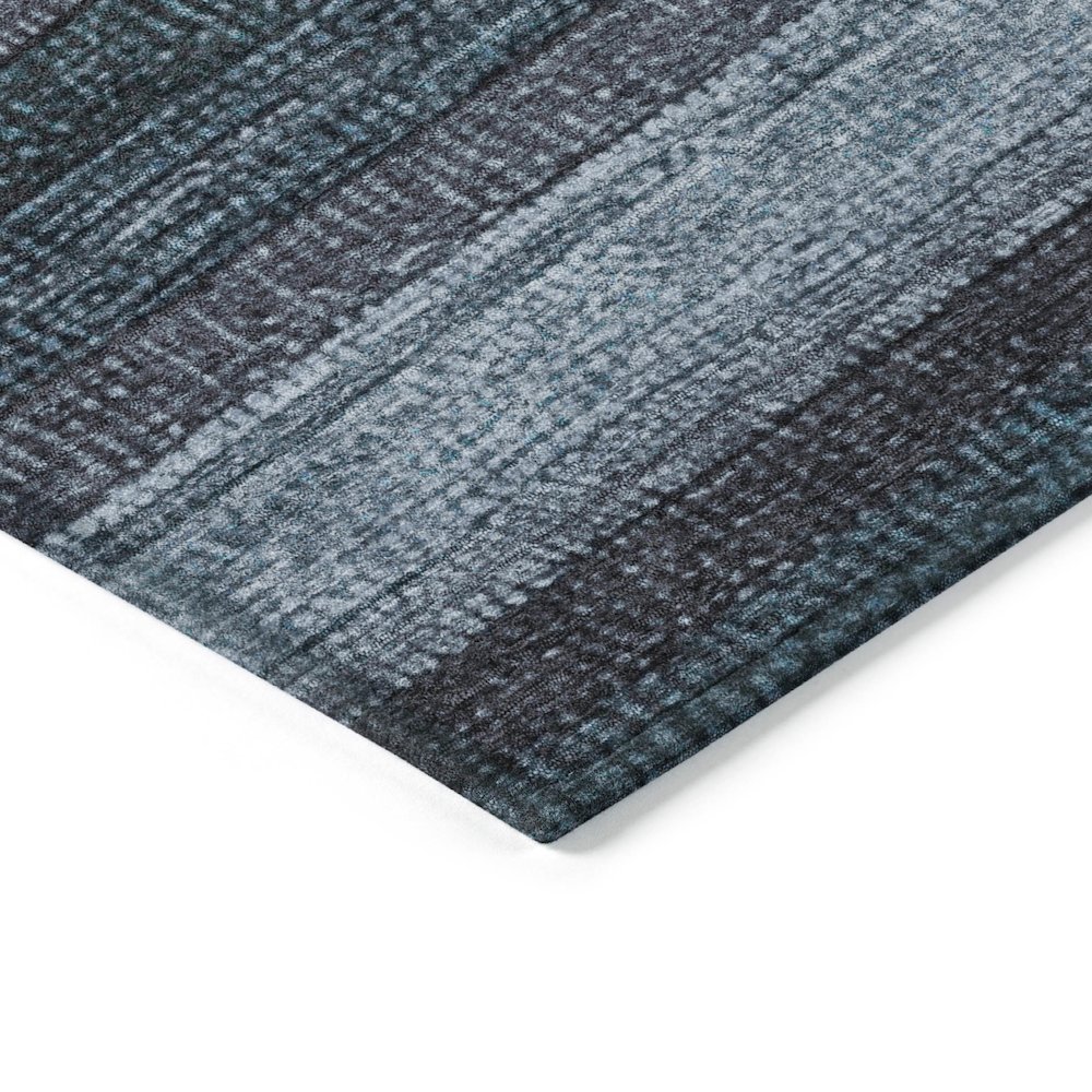 Machine Washable Indoor/Outdoor Chantille Teal 1'8" x 2'6" Rug