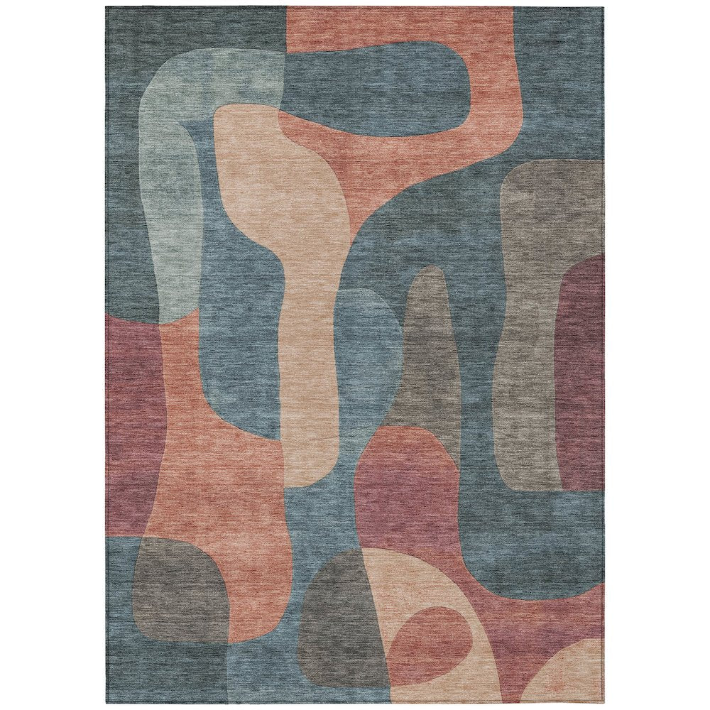 Machine Washable Indoor/Outdoor Chantille Sage 2'6" x 3'10" Rug