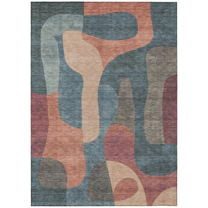 Machine Washable Indoor/Outdoor Chantille Sage 2'6" x 3'10" Rug