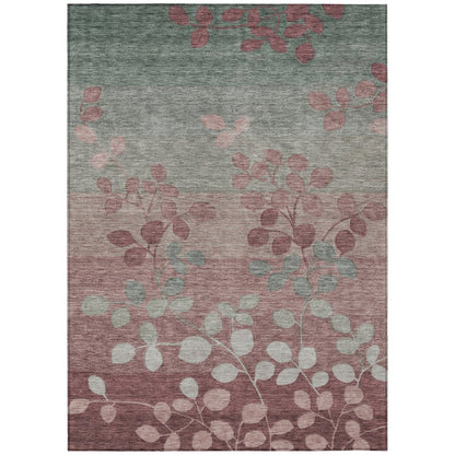 Machine Washable Indoor/Outdoor Chantille Blush 2'6" x 3'10" Rug