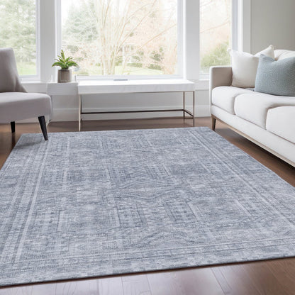 Machine Washable Indoor/Outdoor Chantille Sky 2'6" x 3'10" Rug