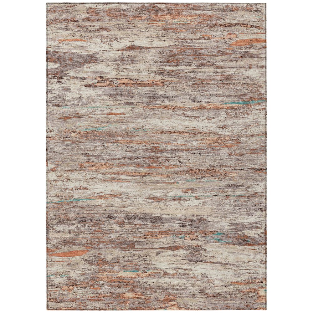 Machine Washable Indoor/Outdoor Chantille Terracotta 2'6" x 3'10" Rug