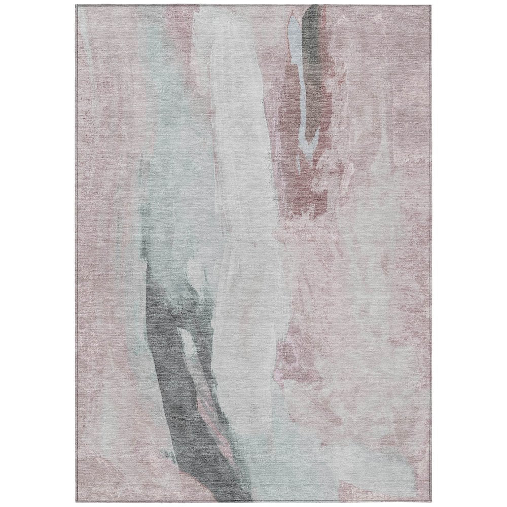Machine Washable Indoor/Outdoor Chantille Blush 2'6" x 3'10" Rug