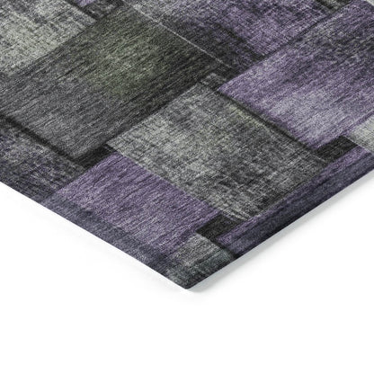Machine Washable Indoor/Outdoor Chantille Sage 1'8" x 2'6" Rug