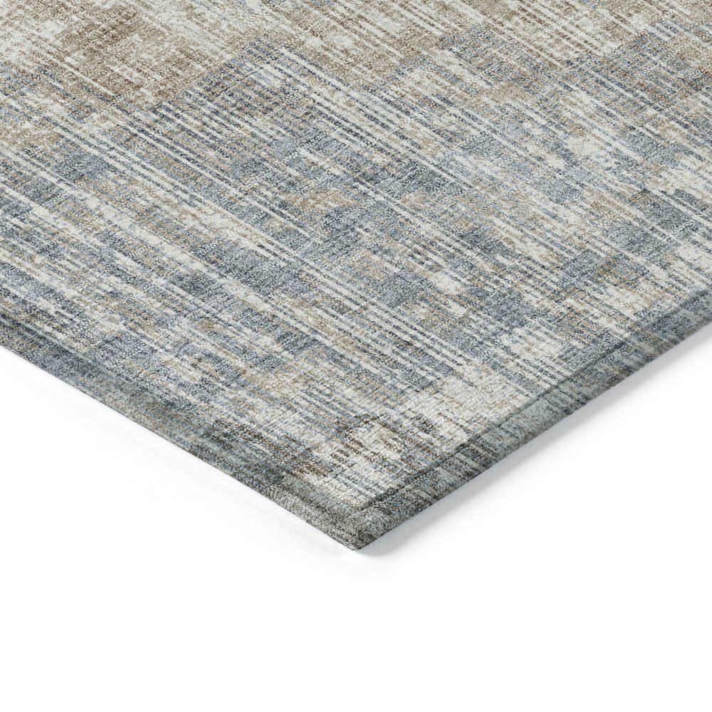 Machine Washable Indoor/Outdoor Chantille Putty 1'8" x 2'6" Rug