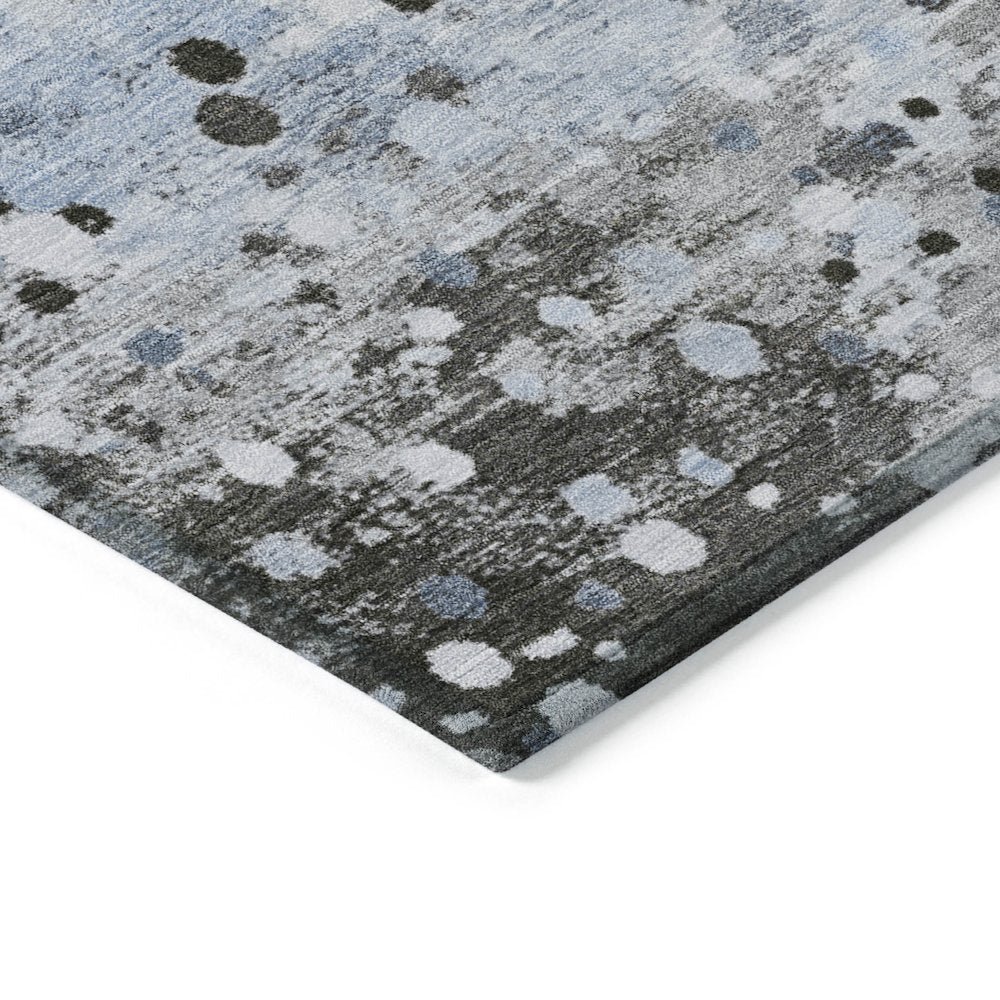 Machine Washable Indoor/Outdoor Chantille Sky 1'8" x 2'6" Rug