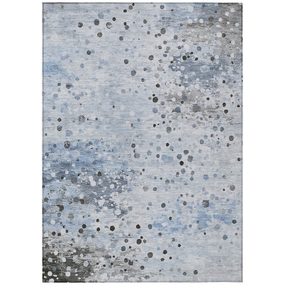 Machine Washable Indoor/Outdoor Chantille Sky 2'6" x 3'10" Rug