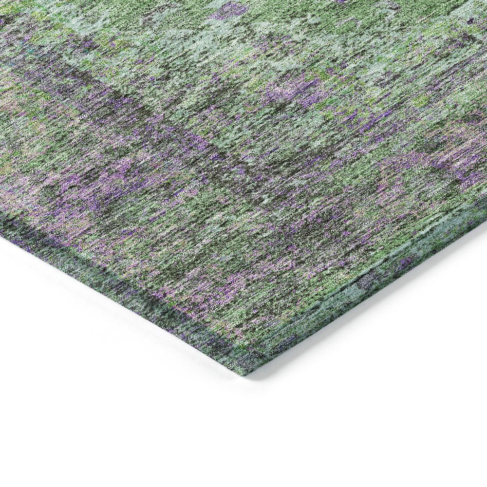 Machine Washable Indoor/Outdoor Chantille ACN2021 Lime 1'8" x 2'6" Rug