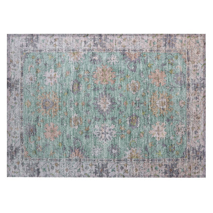 Machine Washable Indoor/Outdoor Chantille ACN2052 Mint 1'8" x 2'6" Rug