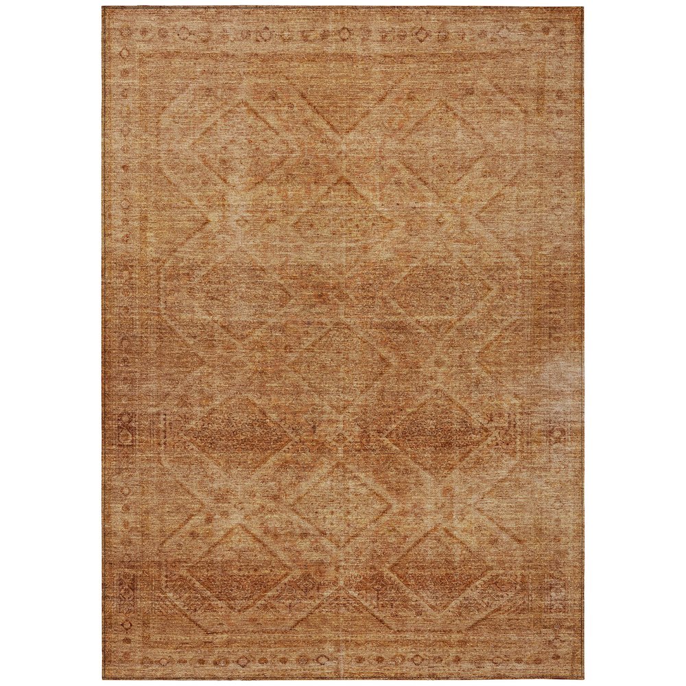 Machine Washable Indoor/Outdoor Chantille ACN2060 Copper 2'6" x 3'10" Rug