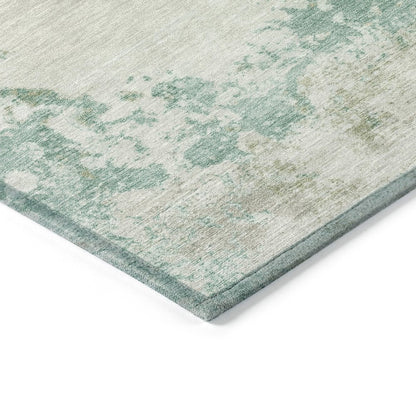 Machine Washable Indoor/Outdoor Chantille ACN2070 Putty 1'8" x 2'6" Rug