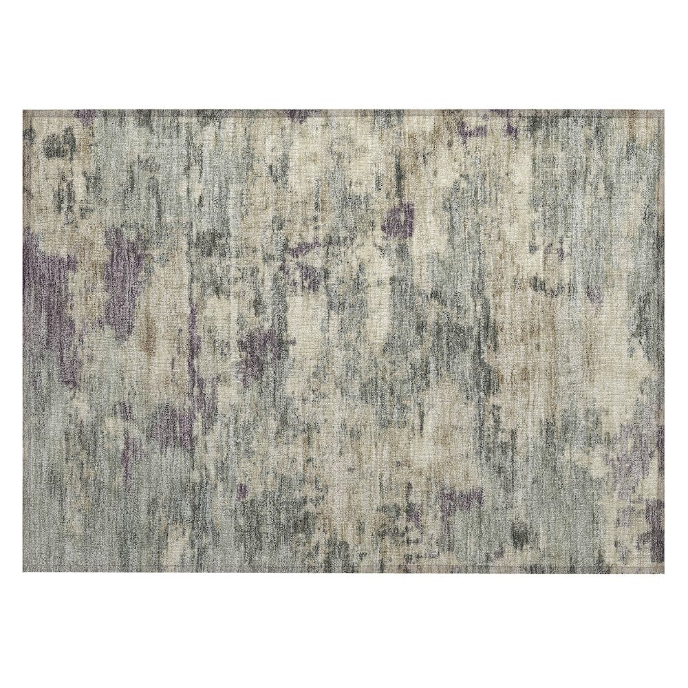 Machine Washable Indoor/Outdoor Chantille ACN2074 Sage 1'8" x 2'6" Rug