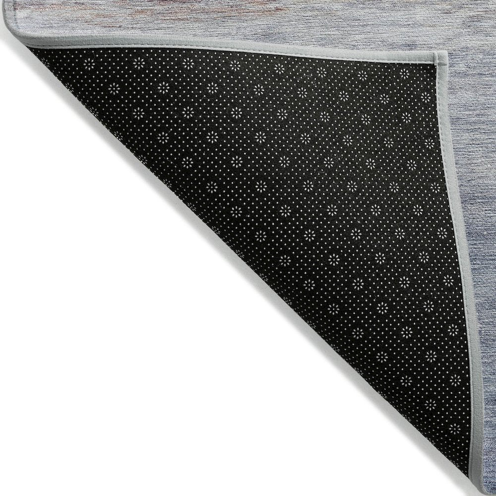 Machine Washable Indoor/Outdoor Chantille ACN2084 Blue 1'8" x 2'6" Rug