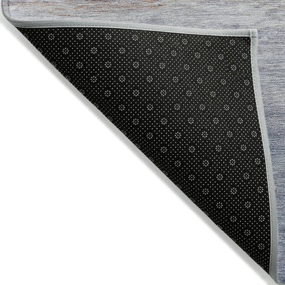 Machine Washable Indoor/Outdoor Chantille ACN2084 Blue 1'8" x 2'6" Rug