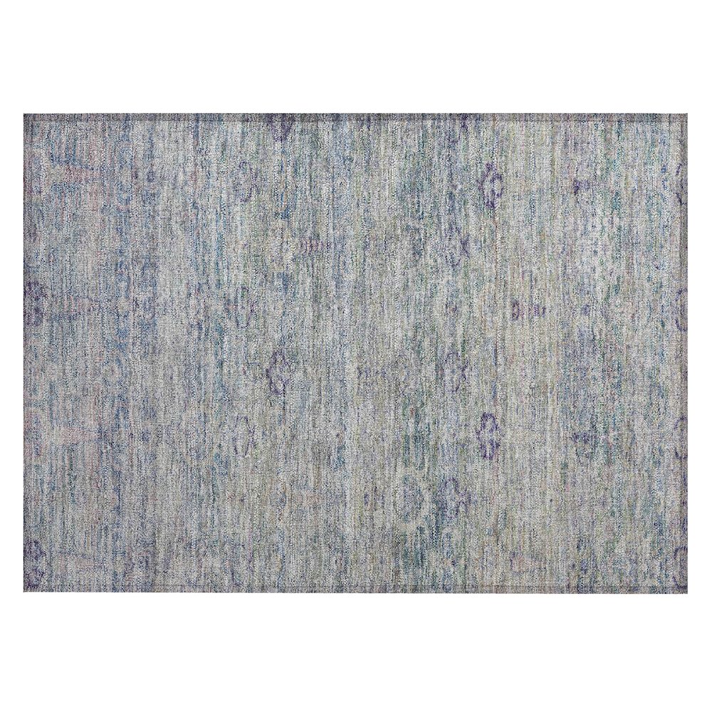 Machine Washable Indoor/Outdoor Chantille ACN2090 Plum 1'8" x 2'6" Rug