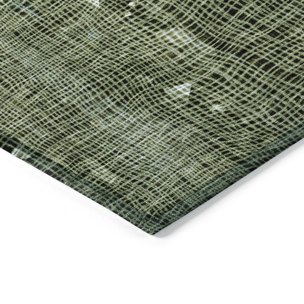 Machine Washable Indoor/Outdoor Chantille ACN2092 Fern 1'8" x 2'6" Rug