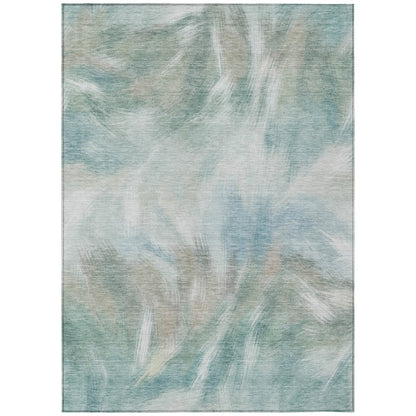 Machine Washable Indoor/Outdoor Chantille ACN2096 Sky 2'6" x 3'10" Rug