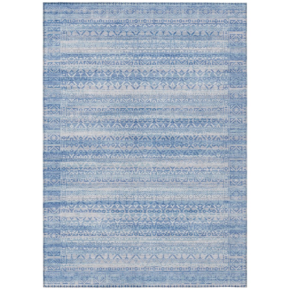 Machine Washable Indoor/Outdoor Chantille ACN2101 Sky 2'6" x 3'10" Rug
