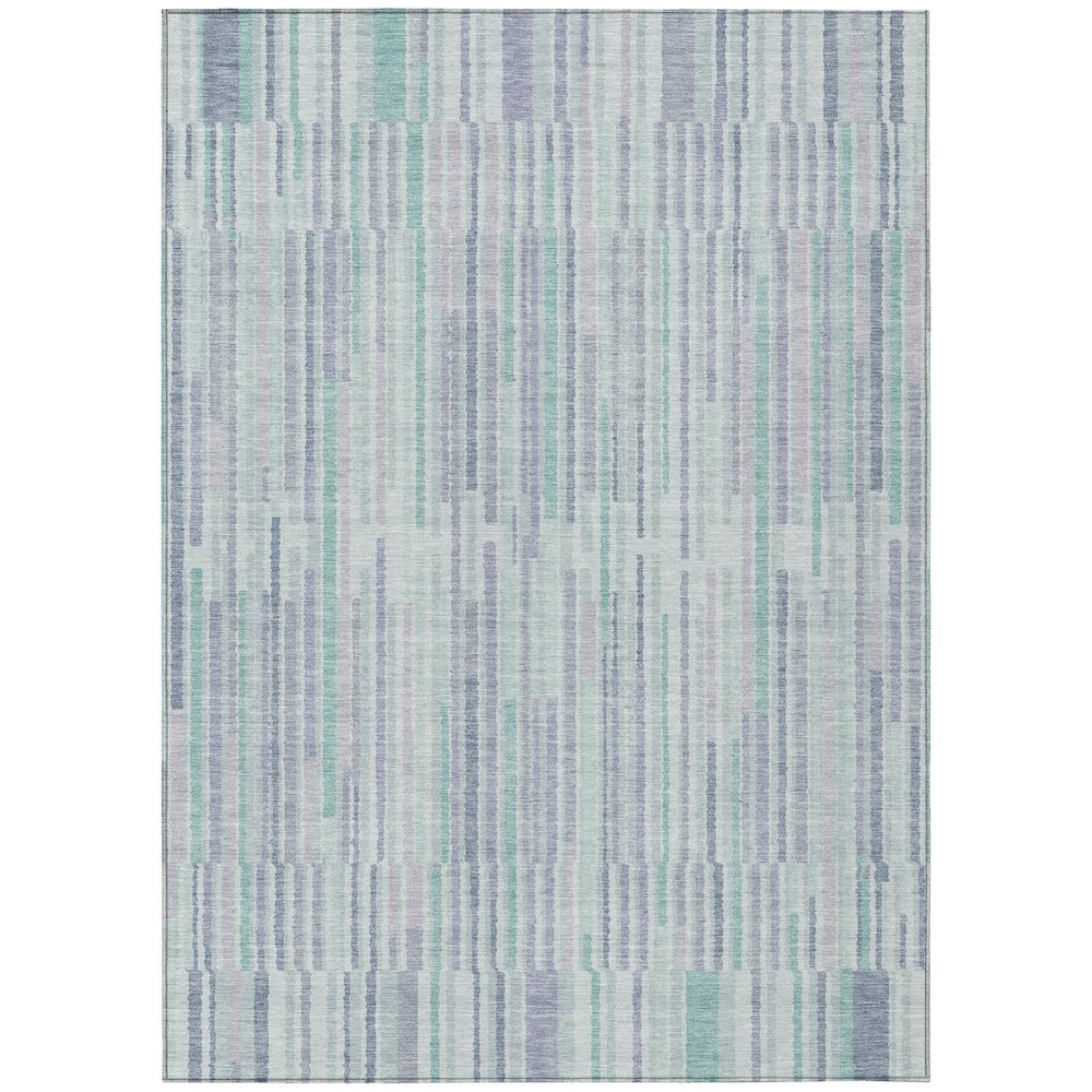 Machine Washable Indoor/Outdoor Chantille ACN2102 Mint 2'6" x 3'10" Rug