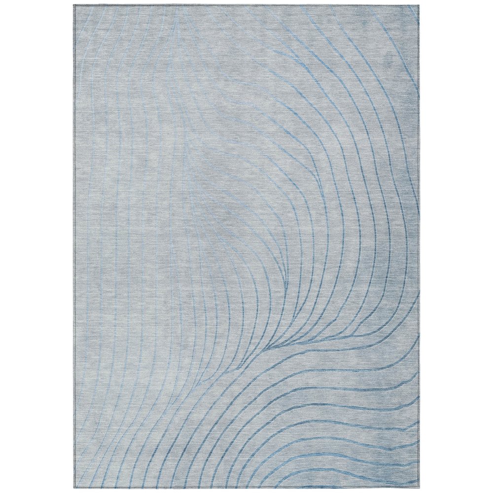 Machine Washable Indoor/Outdoor Chantille ACN2107 Sky 2'6" x 3'10" Rug