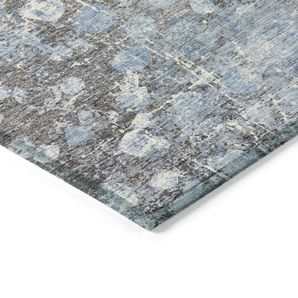 Machine Washable Indoor/Outdoor Chantille ACN2113 Blue 1'8" x 2'6" Rug