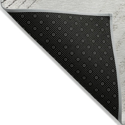 Machine Washable Indoor/Outdoor Chantille ACN2133 Ivory 1'8" x 2'6" Rug