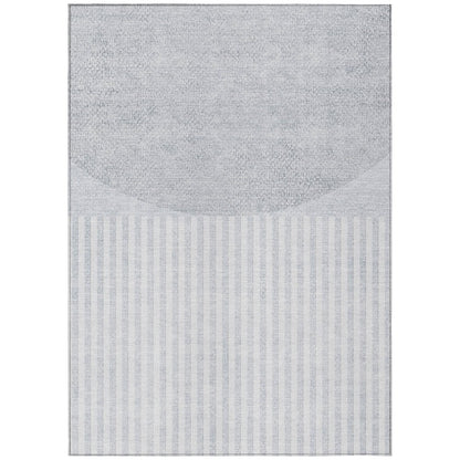 Machine Washable Indoor/Outdoor Chantille ACN2134 Blue 2'6" x 3'10" Rug