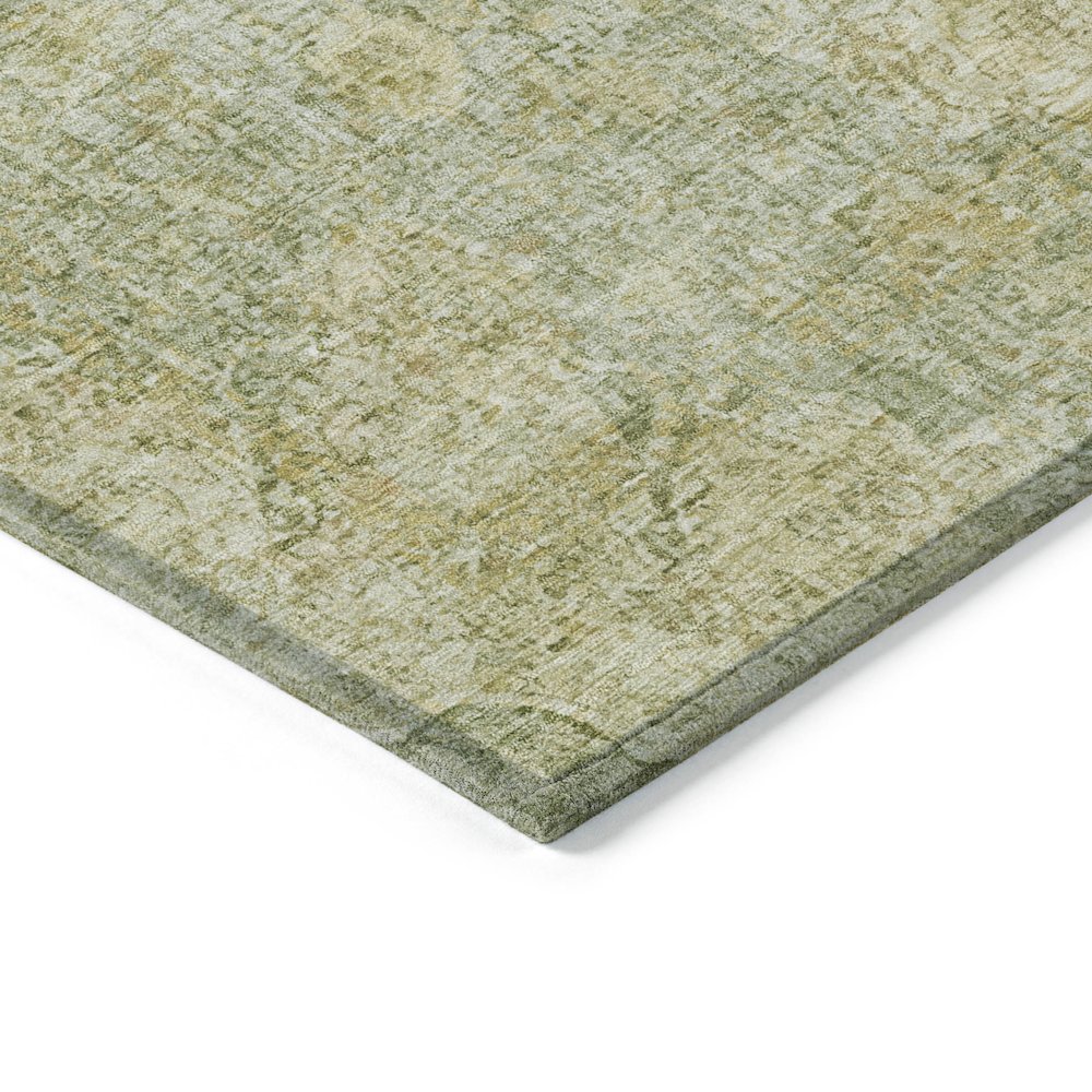 Machine Washable Indoor/Outdoor Chantille ACN2136 Sage 1'8" x 2'6" Rug