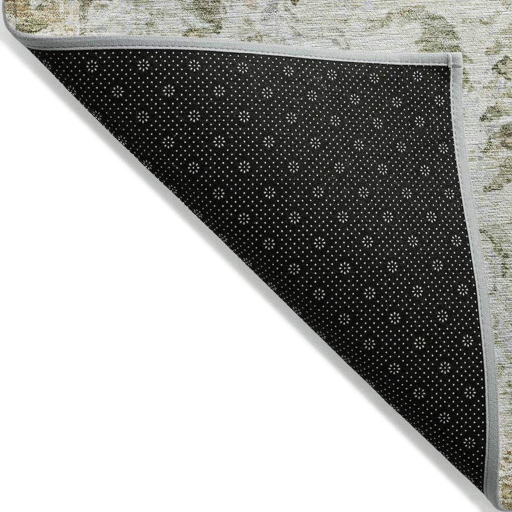 Machine Washable Indoor/Outdoor Chantille ACN2138 Ivory 1'8" x 2'6" Rug